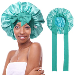 SilkEase Satin Hair Cap – Double-Layer Silk-Like Satin Cap for Hair Protection and Comfort