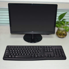 [2 Pack] Universal English Keyboard Stickers, Replacement English Keyboard Stickers with Black Background and White Lettering, Each Unit: 0.43" X 0.51" -Matte