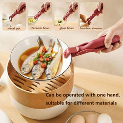 HeatGuard™ Anti-Scald Plate Gripper – Multi-Function Silicone Clips for Safe Handling