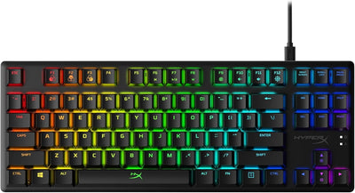 Alloy Origins Core - Tenkeyless Mechanical Gaming Keyboard, Software Controlled Light & Macro Customization, Compact Form Factor, RGB LED Backlit, Linear  Red Switch