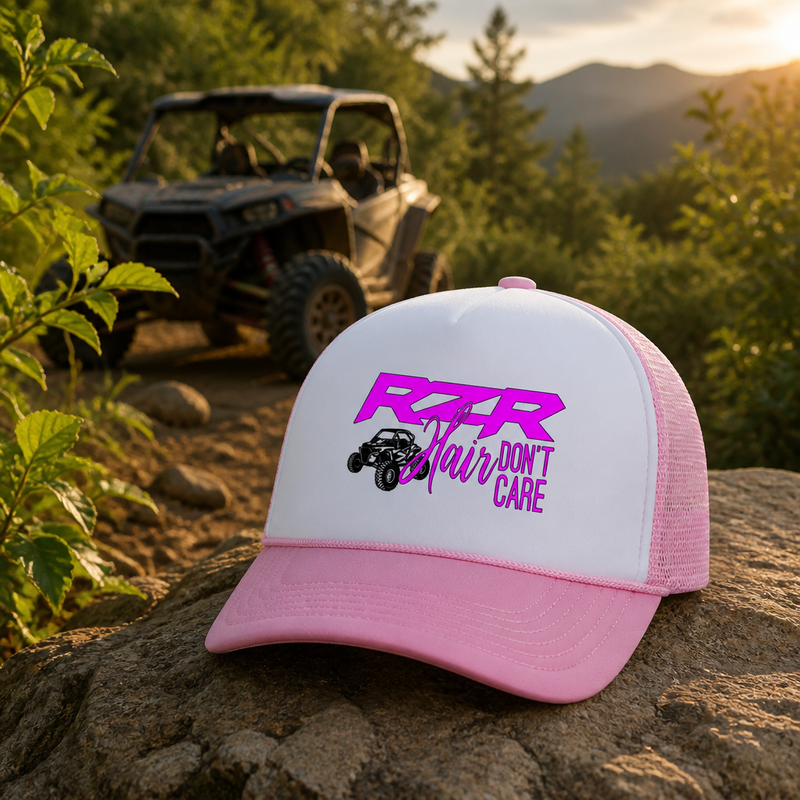 razr hair dont care 5 panel hat