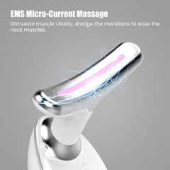 7-in-1 LED Face & Neck Lifter – Sculpt, Tighten & Glow
