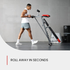 Multi-Functional FID Weight Bench for Full All-In-One Body Workout – Hyper Back Extension, Roman Chair, Adjustable Ab Sit up Bench, Incline Decline Bench, Flat Bench