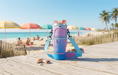 Neoprene Drink Holder with Phone & Card Pocket